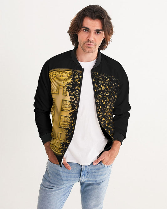 Sleep Is For Billionaires Men's All-Over Print Bomber Jacket